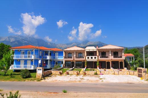 Meltemi Villa Chrysi Ammoudia Exteriér fotografie