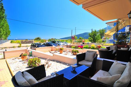 Meltemi Villa Chrysi Ammoudia Exteriér fotografie
